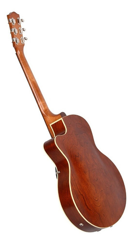 Guitarra eléctrica Godin 5th Avenue CW Kingpin II de canadian wild cherry cognac burst semibrillo con diapasón de palo de rosa