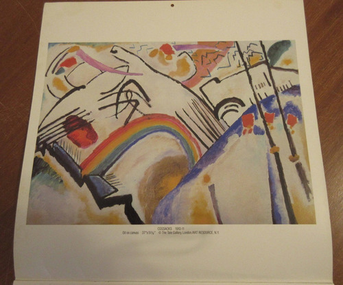 Lote 11 Laminas Poster Pinturas De Wassily Kandinsky