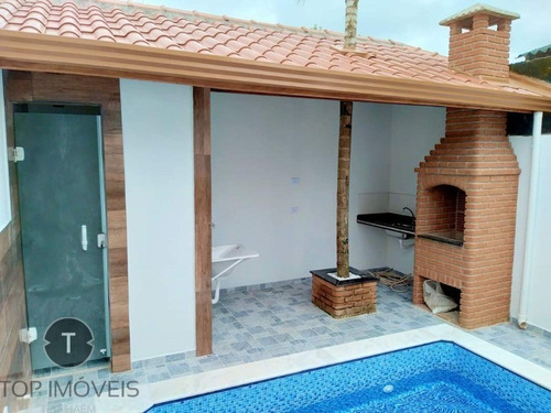 Imagem 5 de 11 de Casa Nova Com Piscina 2 Dormitórios À Venda Em Itanhaém, São Paulo , Bairro Gaivota - Ca00674 - 70055578