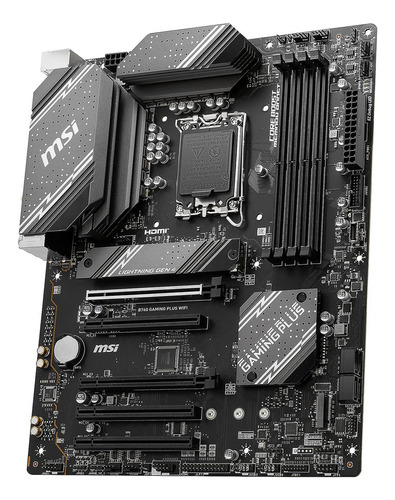 Tarjeta Madre Msi Atx B760 Gaming Plus Wifi 1700 B760 Ddr5