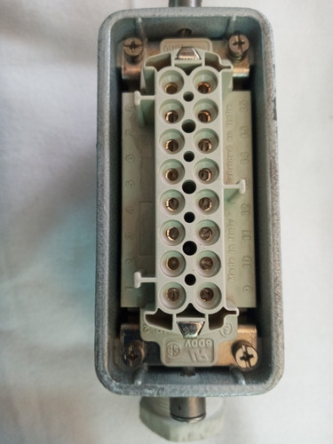 Imagen 4 de 4 de Conector Multipolar Marca Ilme 16 Polos