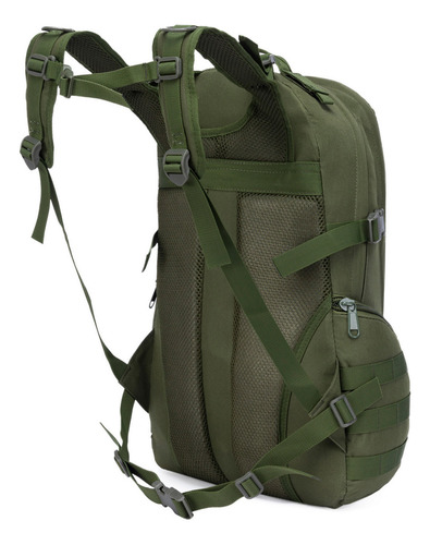 Mochila Tática Militar Reforçada Impermeável Exercito Viagem Cor Verde-musgo