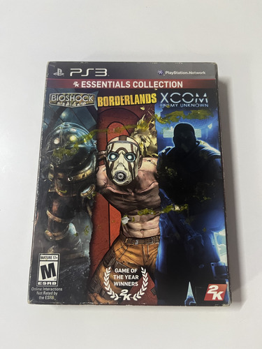 Jogo Ps3 Essentials Bioshock - Borderlands - Xcom: Enemy (Recondicionado)