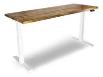 Comprar Escritorio Eléctrico De Pie, Madera Maciza De Parota, 180x70