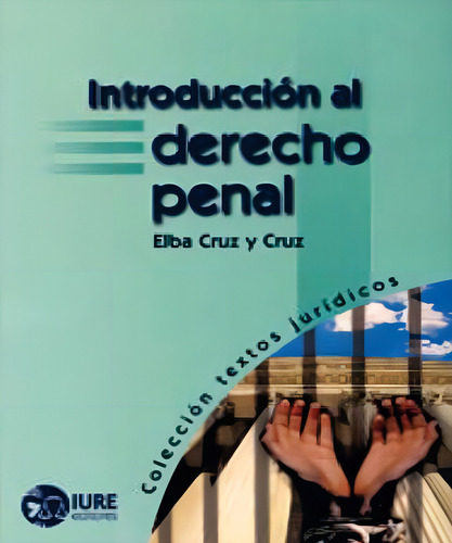 Introducción Al Derecho Penal - 1.ª Ed. 2003, 9.ª Reimp. 2016, De Cruz Y Curz, Elba. Editorial Iure Editores, Tapa Blanda, Edición 1° Edición En Español, 2016