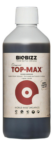 Biobizz Topmax Bioestimulante Floración Ácidos Húmicos 500ml