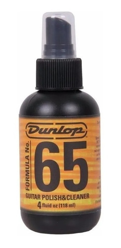 Polidor Limpador Dunlop F65 Flanela Guitarra Baixo Violão