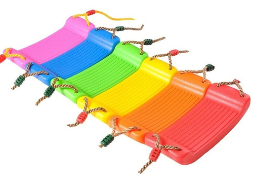 Columpio Ajustable Asiento Portátil Niños Colores Didáctico