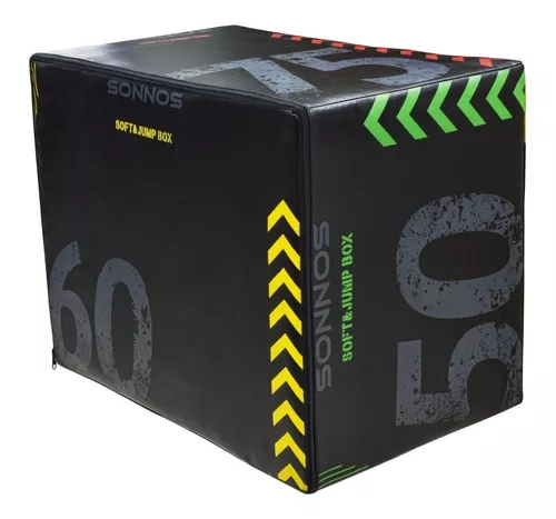 Cajón Salto Pliométricos Crossfit Caja Jump Box 40X50X60Cm - PRO Accesorios