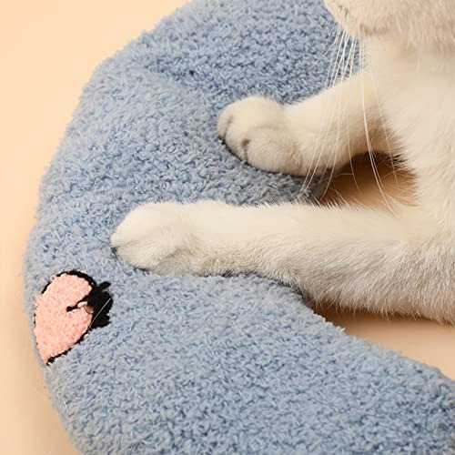 Cat Lovely Cozy Pillow, Soft Cat Calming Pillow Pet Sleeping