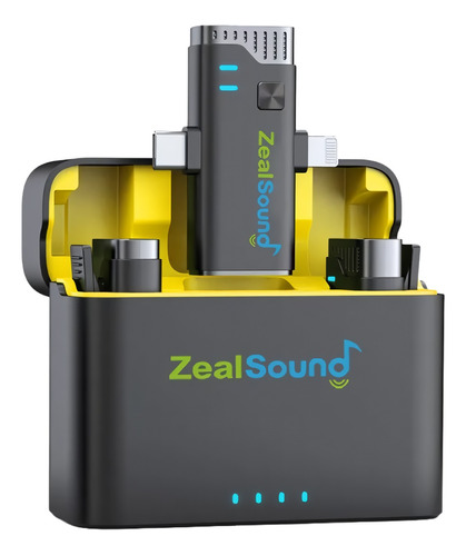 Micrófono Inalámbrico Universal Lightning Tipo C Zealsound