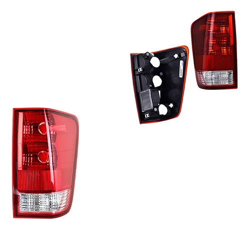 Set Calaveras S/foco C/luz P/caja Depo Nissan Titan 04/15