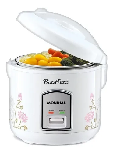 comprar Panela de Arroz Elétrica Bianca Rice 5 Npe-05-5x Mondial Frequência 60hz 110V
