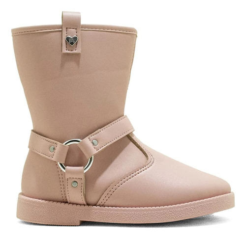 Bota Molekinha Niñas Botita Botineta Bebe Liviana 20 Al 25