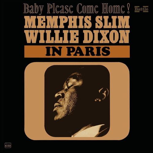 Memphis Slim In Paris Lp Vinilo Imp.nuevo Original En Stock