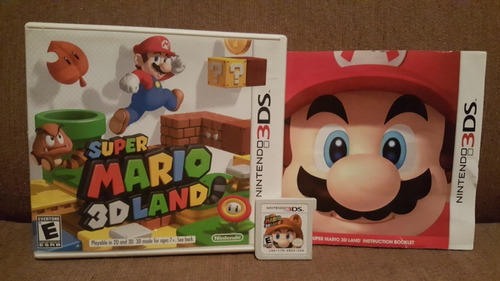 Click! Original! Super Mario 3d Land Para Nintendo 3ds