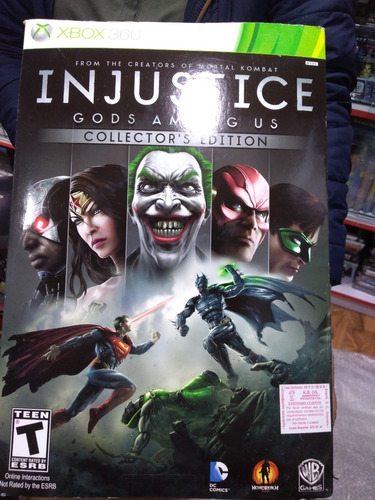 Injustice Gods Among Us Collectors Edition Xbox 360