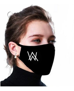 blusa alan walker com mascara