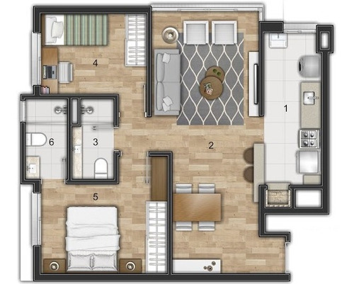 Imagem 9 de 9 de Apartamento Residencial Para Venda, Passo D'areia, Porto Alegre - Ap7076. - Ap7076-inc