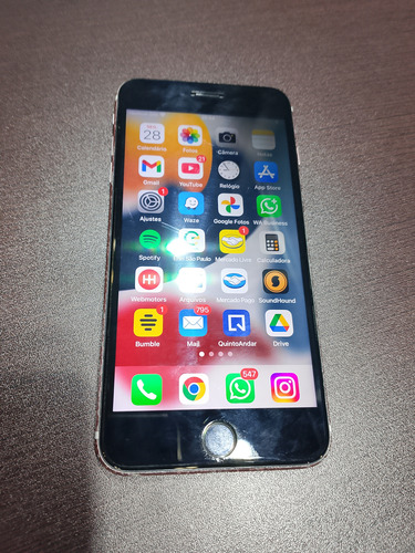 iPhone 6s Plus 128gb Mancha Na Tela E Bluetooth Não Funciona (Usado)