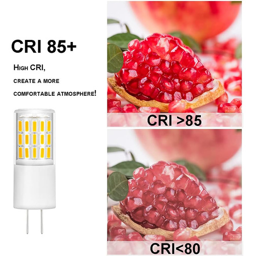 Yosenmi G4 Led Bulbo 4w, 30w G4 Reemplazo De Bombilla De Hal