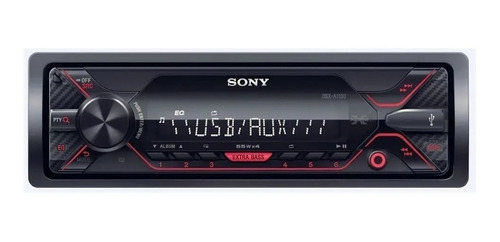 Radio Sony Dsx-a110u Usb Aux Lcd Extrabass 4 Salidas