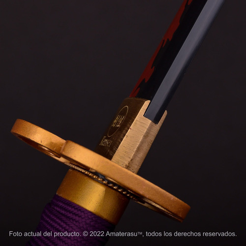 Imagen 6 de 10 de Katana Roronoa Zoro Enma One Piece Full Tang Afilada Premium