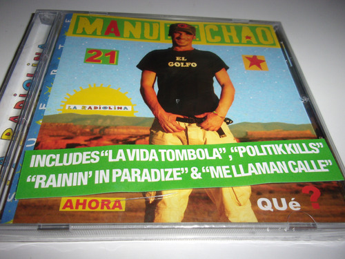 Cd Manu Chao La Radiolina Nuevo Arg 36a