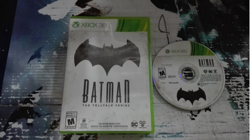 Batman The Telltale Series Para Xbox 360,excelente Titulo