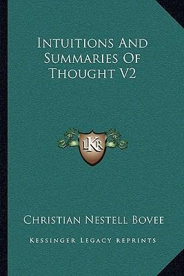 Libro Intuitions And Summaries Of Thought V2 - Christian ...