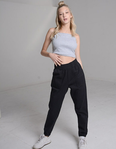 Jean Pantalon Mujer Jogger Babucha Elastizado
