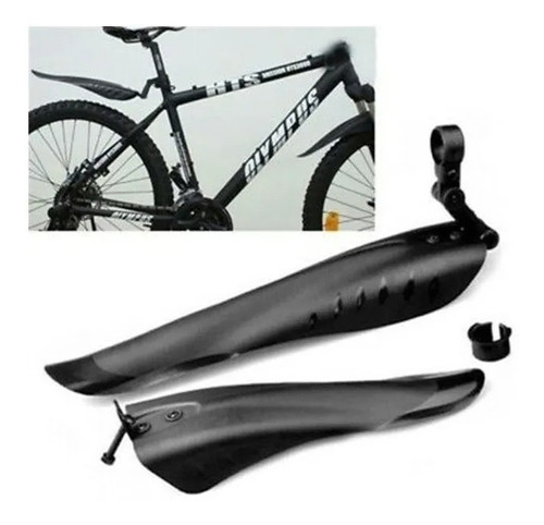 Guardabarros Plásticos Para Bicicleta Delantero Y Trasero