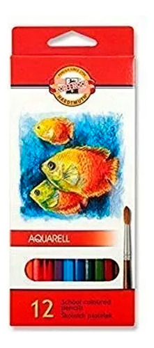 Lapices Aquarell Koh I Noor Acuarelables X 12 3716