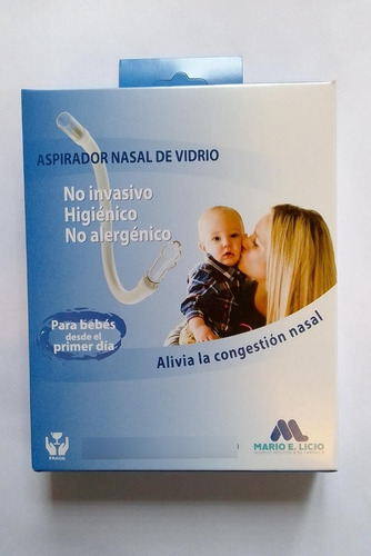 Aspirador Nasal Asistido De Vidrio