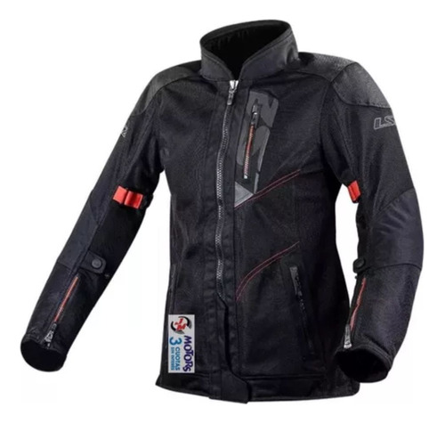 Jm Nuñez Campera Moto Cordura Mujer Ls2 Alba Verano 