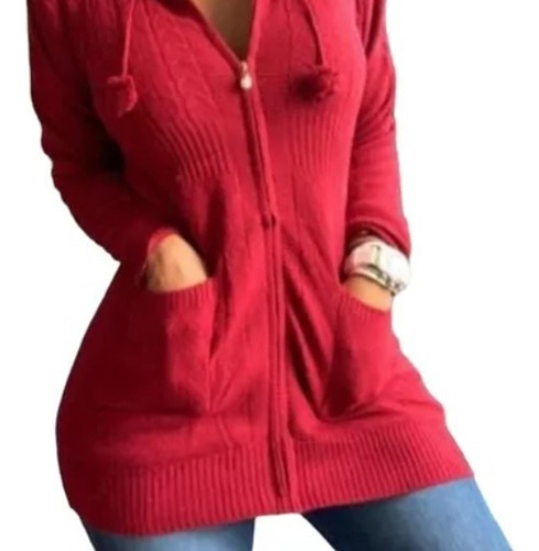 Chaleco Suéter Sweater Abrigo Chiporro Dama Mujer Invierno