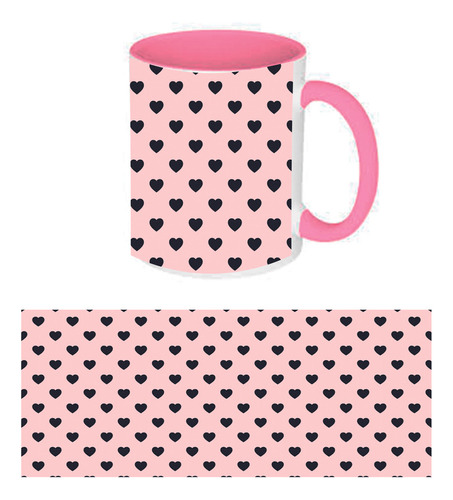 Taza San Valentin Amor Asa Rosa #46