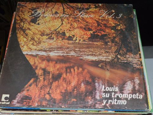 Vinilo 1369 - Boleros En Stereo - Vol 3 - Louis Su Trompet 