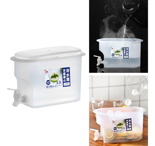 Heladera 1 Galón Jarra De Agua Jugo De Limón Hervidor