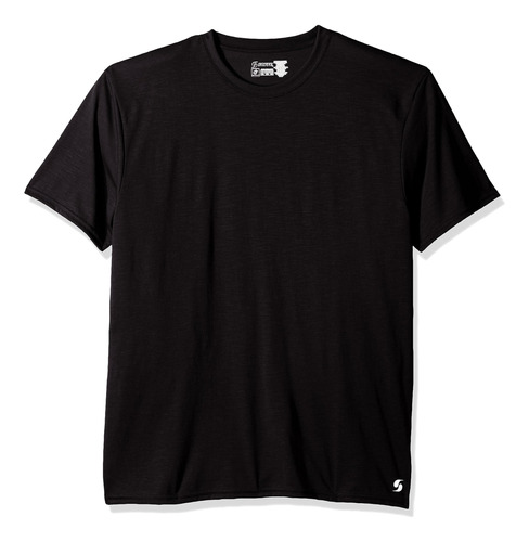 Soffe Polera Performance Dri Release Para Hombre, Gunmetal