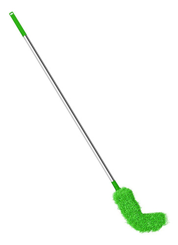 Cepillo Para Canalón Poste Telescópico De 45 Cm A Verde