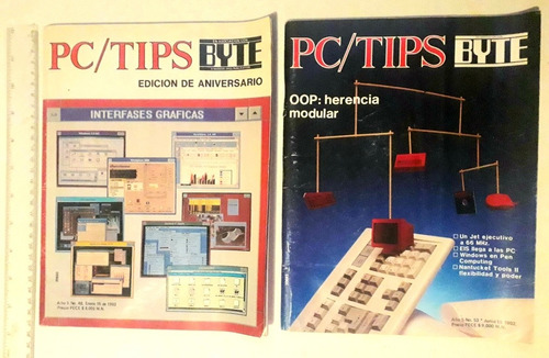 Revista Pc Tips Byte 1992 Edición De Aniversario