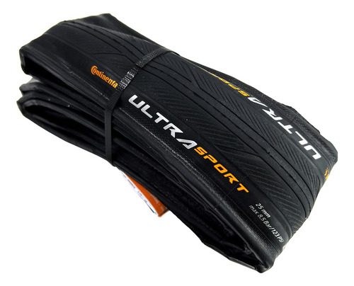 Cubierta Continental Ultra Sport 3 700x25 Kevlar-bikegarage Negro