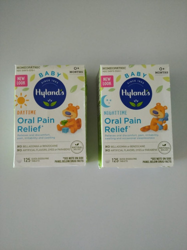 Imagen 1 de 1 de Baby Hylands Dia Y Noche Oral Alivio De Dolor