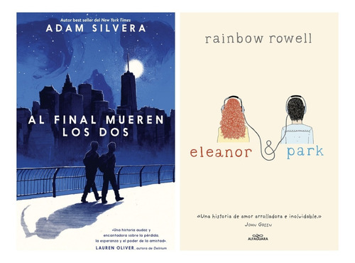 2 Libros Eleanor And Park Rowell + Al Final Mueren Silvera