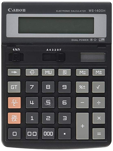 Canon Oficina Productos Ws-1400h Calculadora De Negocios