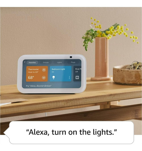 Echo Show 5 3 Generación, Versión Color Glacier White