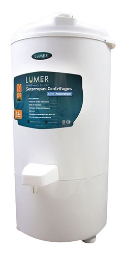 Secarropas Centrifugo 2800 Rpm Tambor Acero Lumer 6,2 Kilos