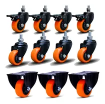 Comprar 30 Rodizio 3 Pol 10 Espiga +10 Espiga S\u002Ffreio +2 Fixo Placa