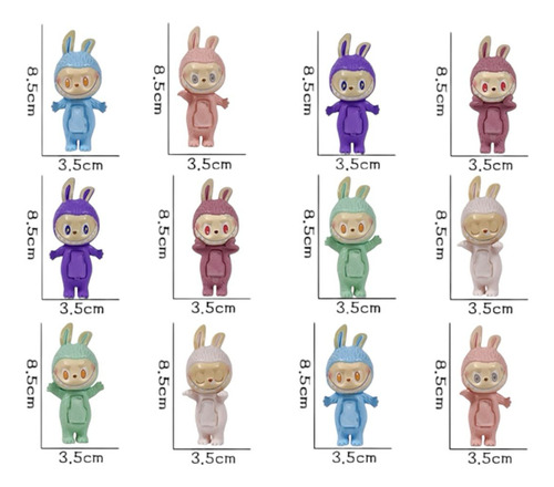 1pz Labubu Compatible Sonny Angel Para Celular Figura Accion